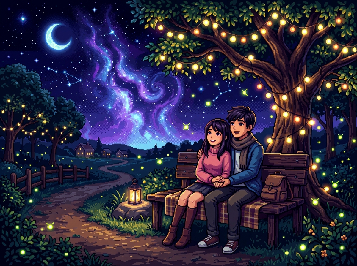 Stage 2: Stargazing Under Fairy Lights